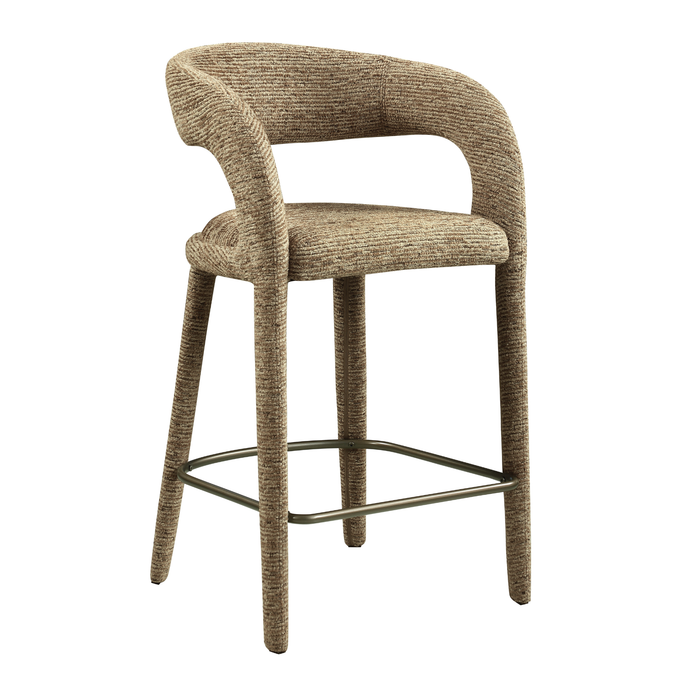 J & M Furniture Vale Counter Stool In Mocha 171