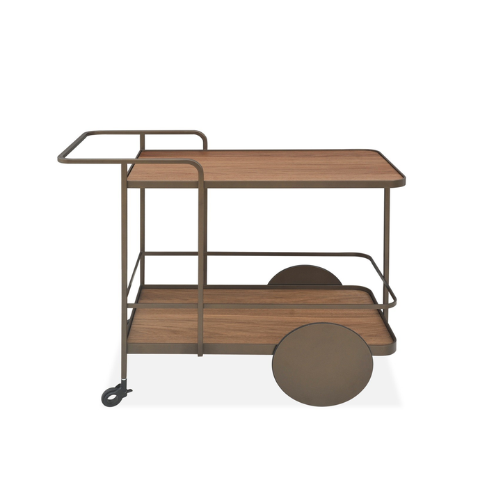 J & M Furniture LP Wine Cart