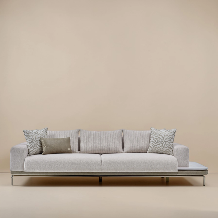 Bellona Estella Living Room Set - Cream