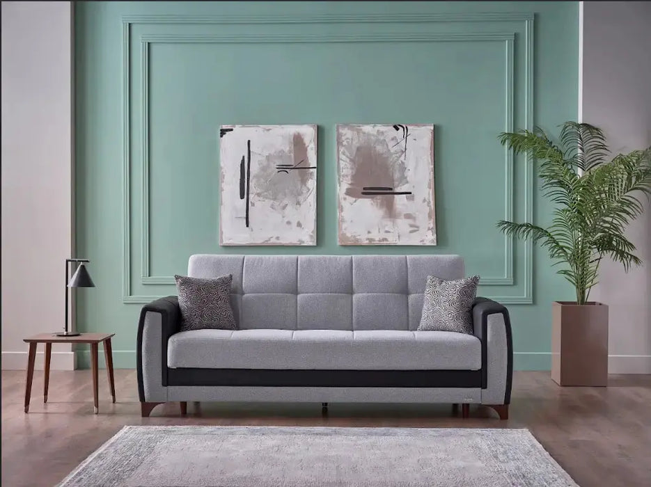 Bellona Dublin Living Room Set - Boss Grey