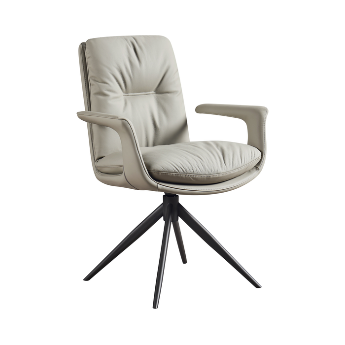 J & M Furniture RH Alabastro Swivel Armchair