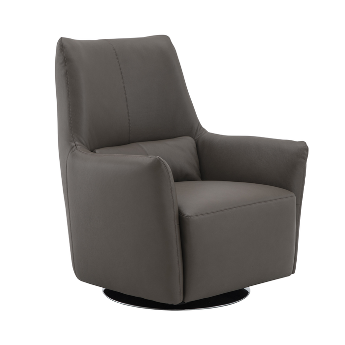 J & M Furniture Haven Swivel Chair in Truffle