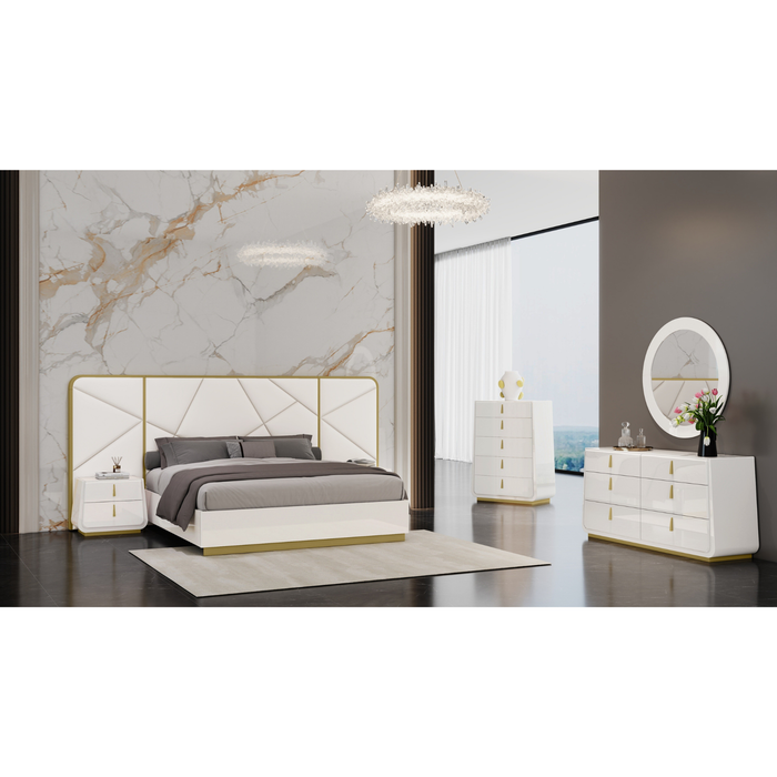 J & M Furniture Luna Oro Bedroom Sets