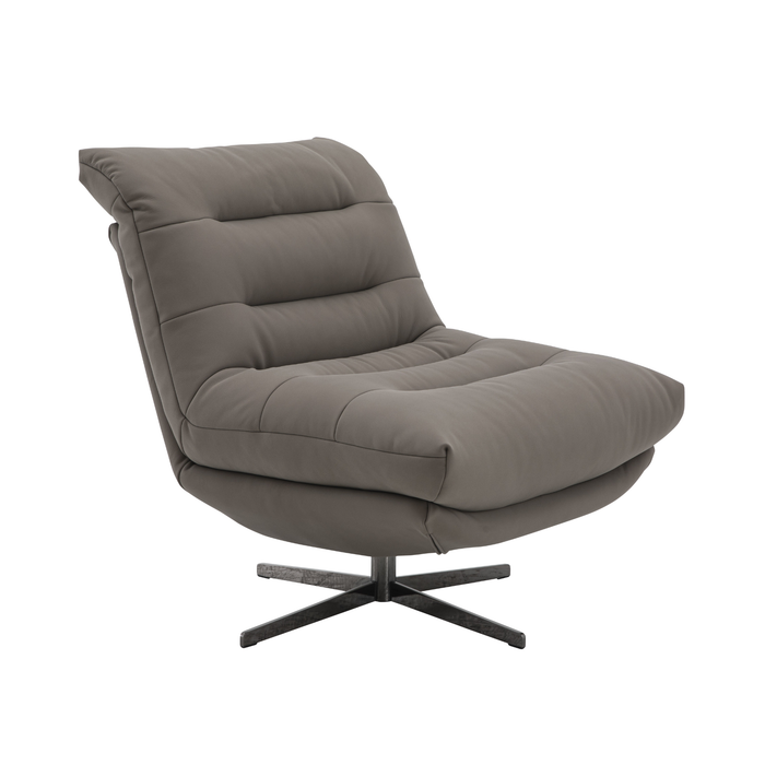 J & M Furniture Nest Swivel Chair in Brownie