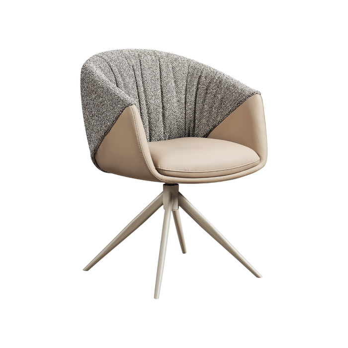 J & M Furniture RH Breccia Swivel Chair Coffee