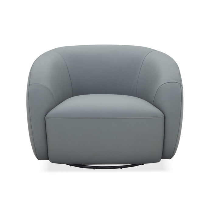 J & M Furniture Orbit Swivel Chair in Blue