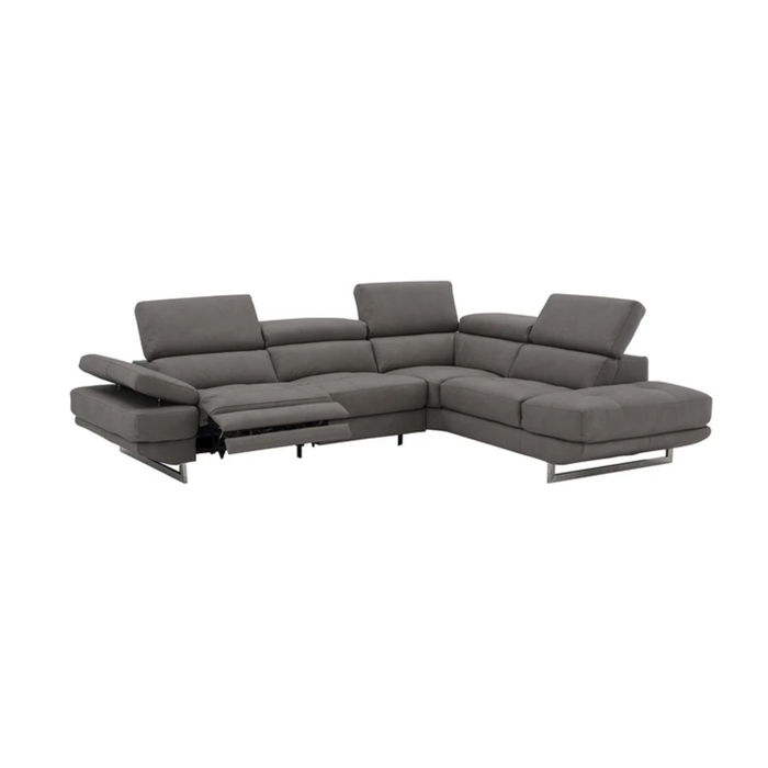 J & M Furniture Annalaise RHF Chaise Truffle