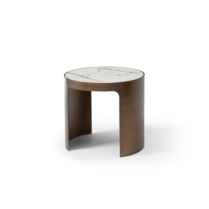 J & M Furniture Monolith End Table