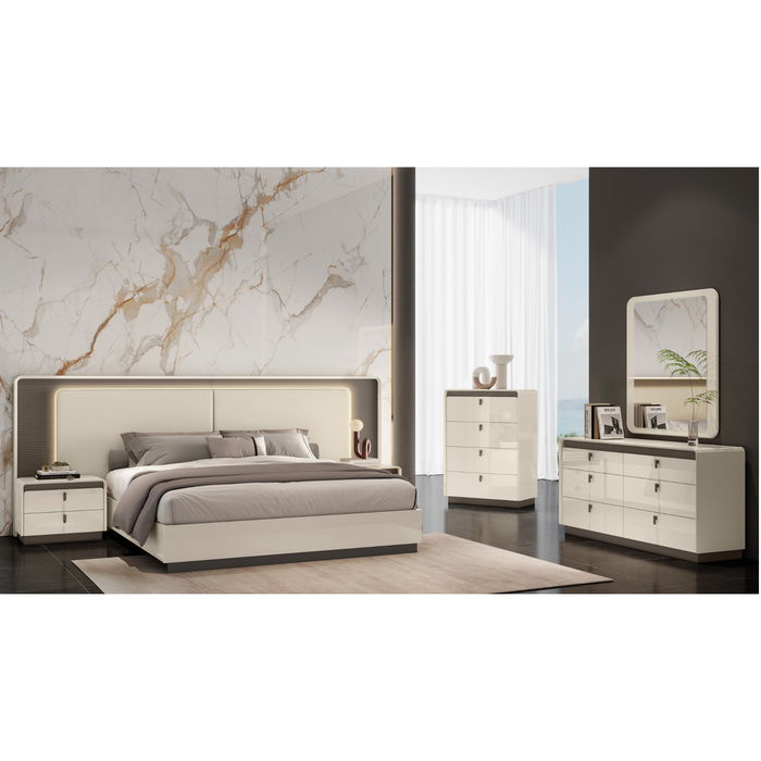 J & M Furniture Valencia King Bed