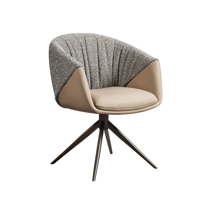 J & M Furniture RH Infinity Swivel Chair Coffee