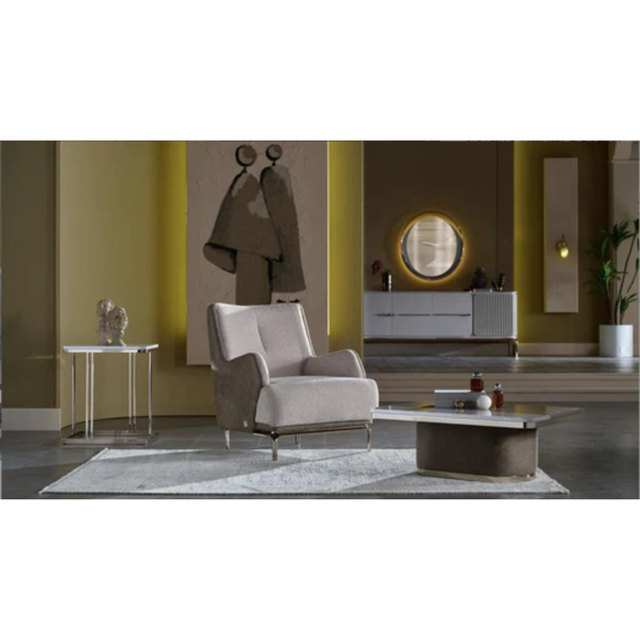 Bellona Estella Accent Chair - Mondero Cream
