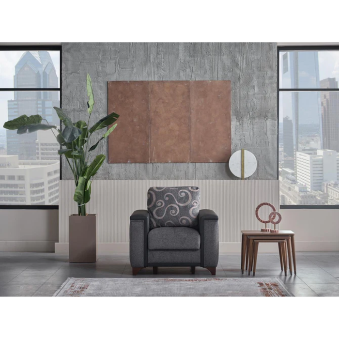 Bellona Charlotte Armchair - Dupont Anthracite