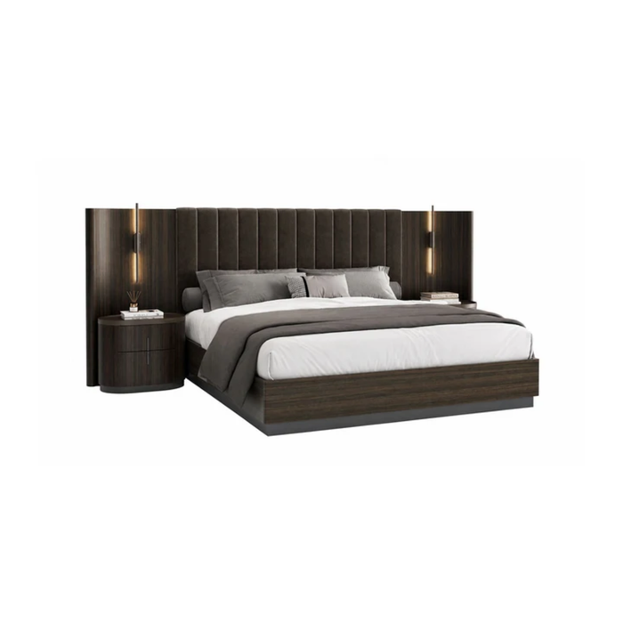 J & M Furniture Barcelona King Bed