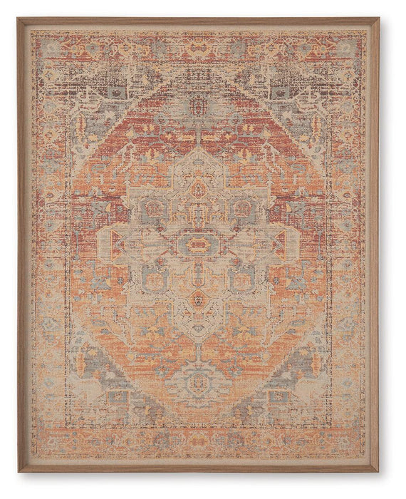 Kerrickson - Wall Art - Red / Orange / Blue