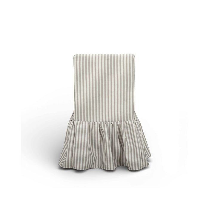 Gertrude - Striped Linen Dining Chair