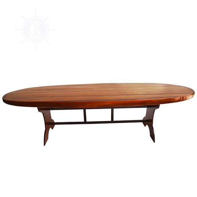 Hand Painted Model Boat (624620) - Light Brown
