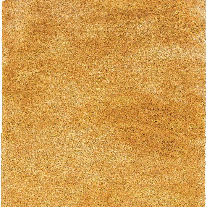 7' X 10' Shag Hand Tufted Area Rug (574450) - Gold