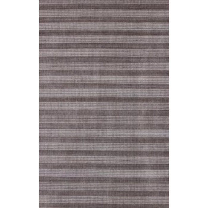 8' x 10' Hand Loomed Area Rug - Rust And White