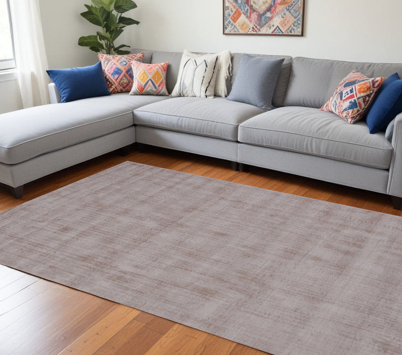 9' x 12' Hand Loomed Area Rug - Camel
