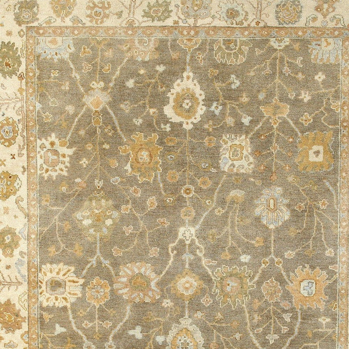 2' X 3' Wool Oriental Hand Knotted Area Rug (575210) - Brown / Beige
