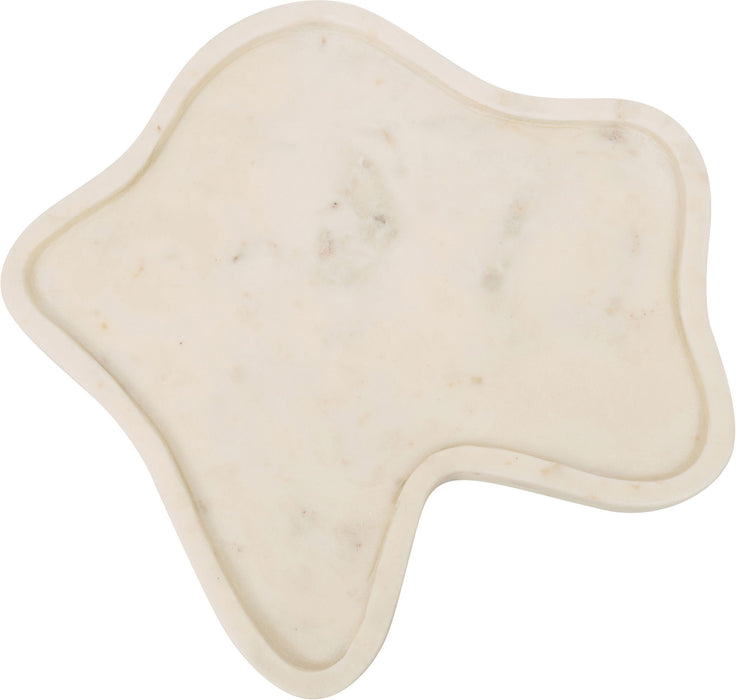 Marble tray by Meridian Furniture featuring a sleek design and natural marble surface, ideal for serving or decorative display.