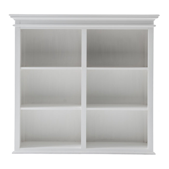 Adjustable Four Tier Bookcase (397122) - White