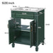 Giga bathroom vanity with top sink and cabinet featuring two soft-closing doors, modern design, and ample storage space.