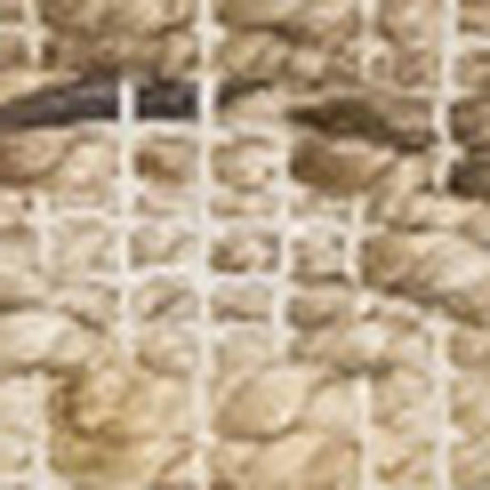 8' X 11' Jute Geometric Hand Woven Area Rug (661336) - Beige / Light Brown