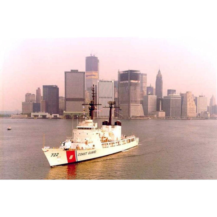 Hand Painted Model Boat (624499) - White