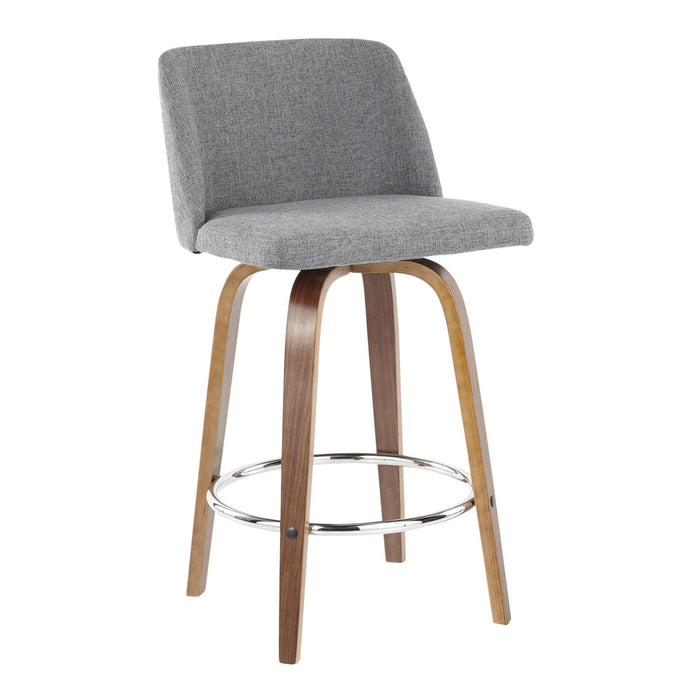 Tintori - Upholstered Counter Stool Set