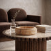 Meridian Furniture Parsons Sandstone Bowl, a stylish ceramic plate with a smooth sandstone finish, suitable for serving or display.