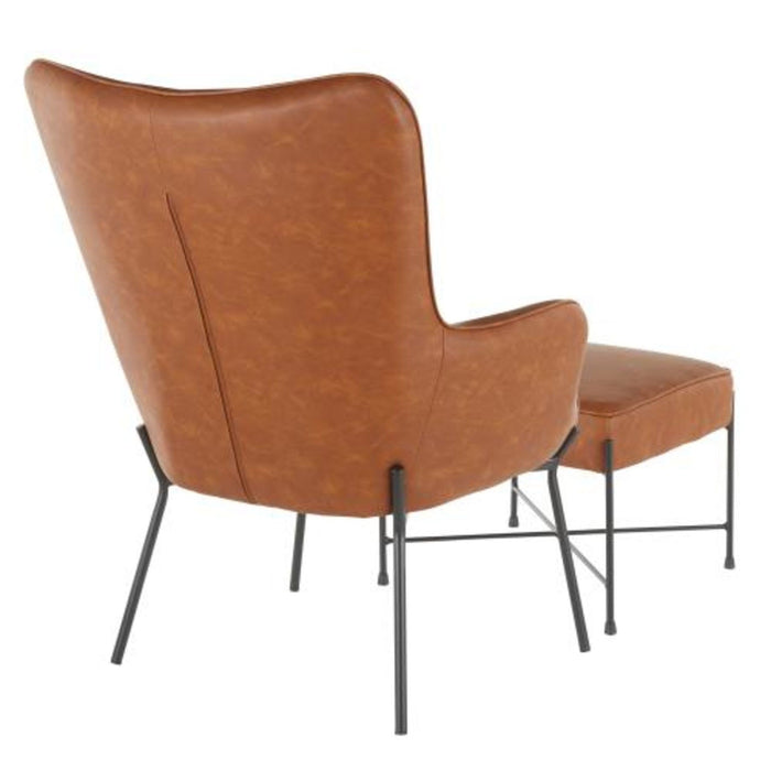 Izzy - Lounge Chair, Ottoman