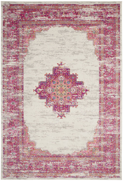 12' x 15' Moroccan Power Loom Distressed Area Rug - Red