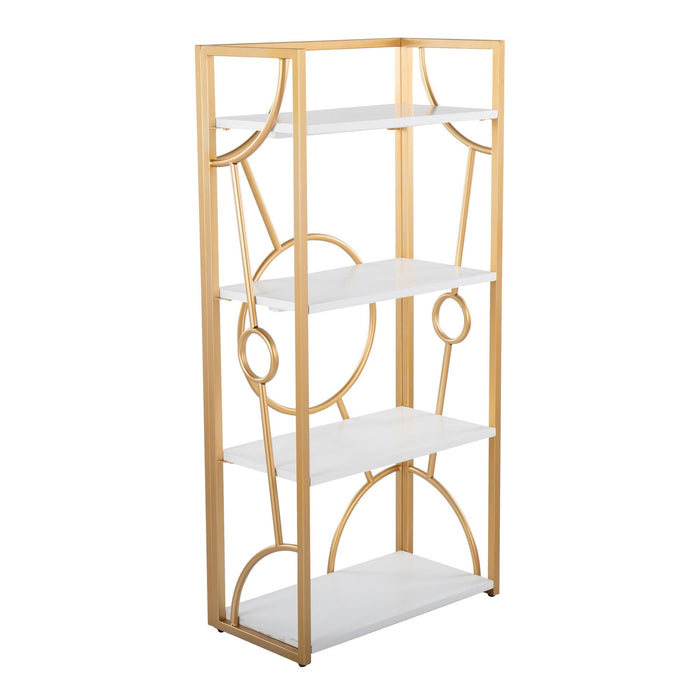 Constellation - Contemporary Bookcase With Four Shelves