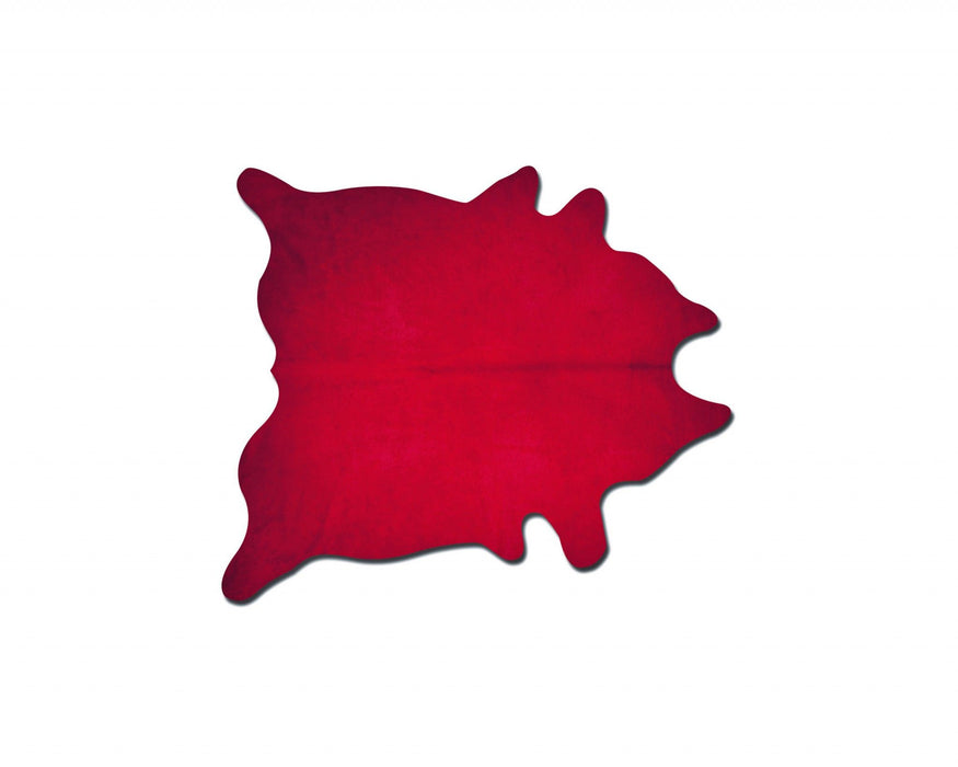 60" x 84" Cowhide Area Rug - Firecracker