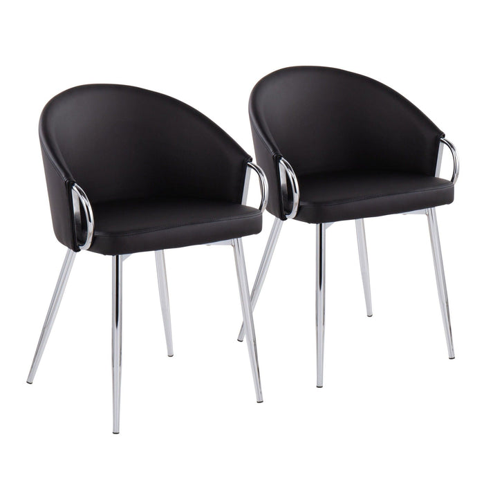 Claire - Chair (Set of 2) - Silver Base