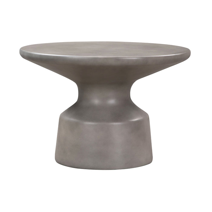 Concrete Round Coffee Table - Gray