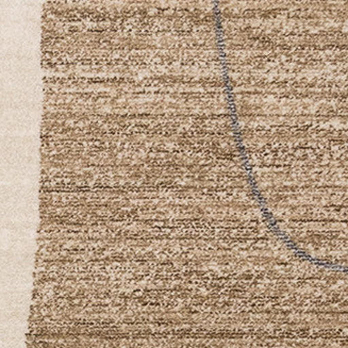 8' X 10' Geometric Area Rug (661391) - Cream / Brown / Beige