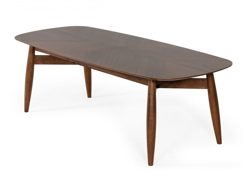 95" Solid Wood Dining Table - Brown