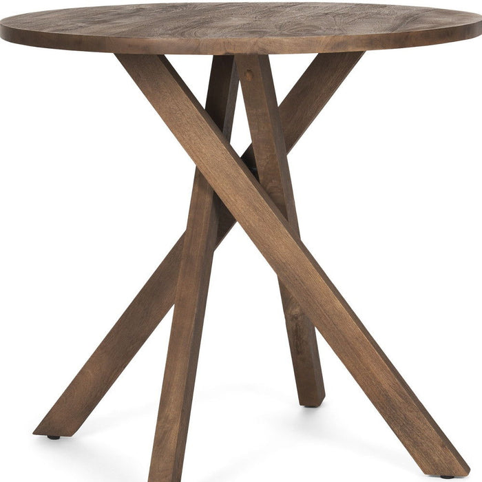 Solid Wood Wood Tray Table (605615) - Brown