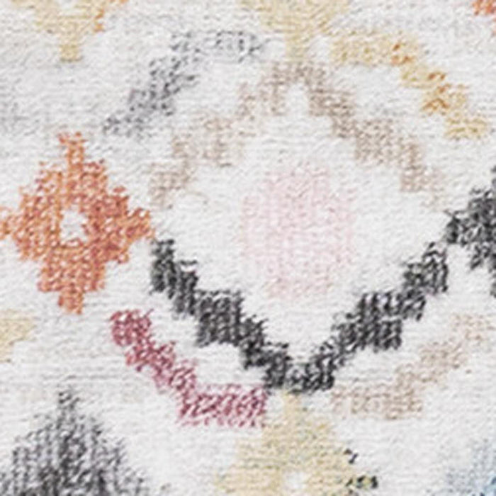 8' X 11' Tribal Area Rug (660181) - Cream / Blue / Green