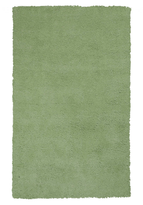 9' x 13' Hand Woven Area Rug - Green