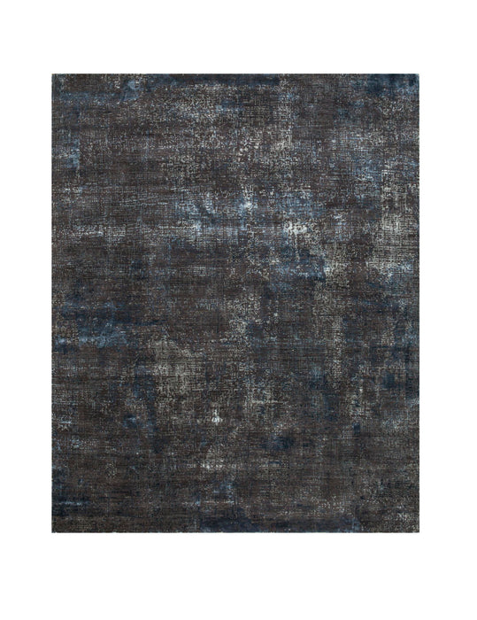 8' X 10' Hand Knotted Area Rug - Blue