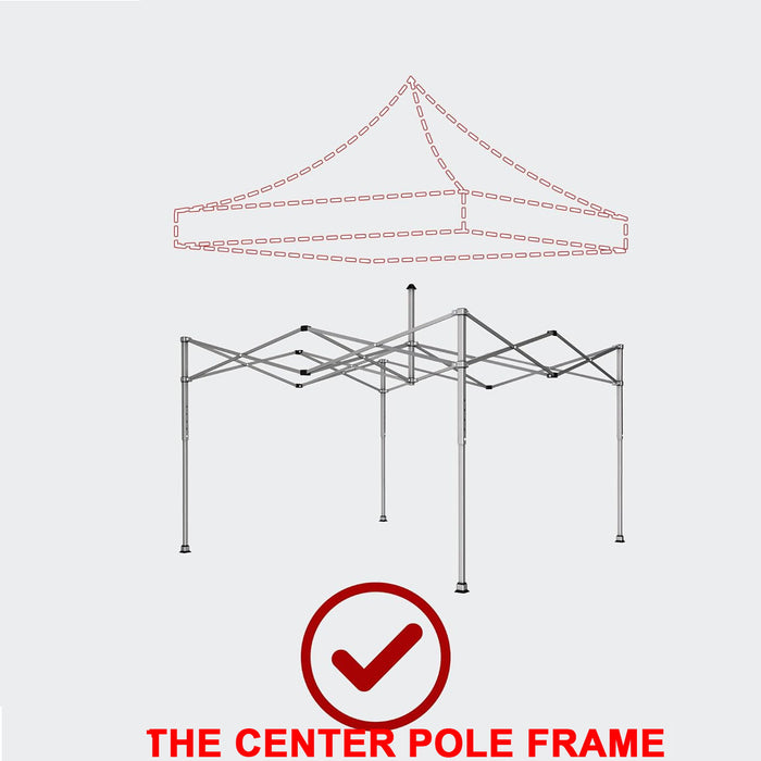 Giga canopy replacement top with 4 W8 bags, pop-up tent cover only, designed for umbrellas and canopies, frame not included.