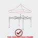 Giga canopy replacement top with 4 W8 bags, pop-up tent cover only, designed for umbrellas and canopies, frame not included.