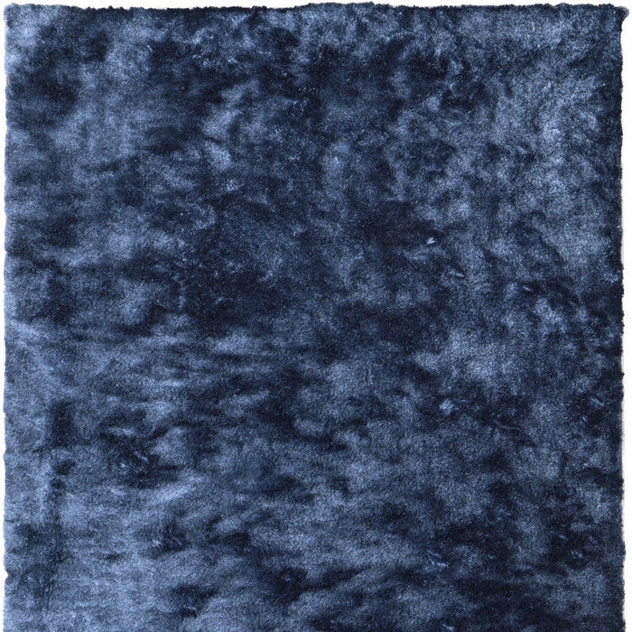 7.5' x 9.5' Shag Hand Tufted Area Rug - Blue