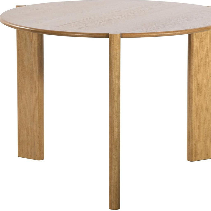 42" Solid Wood Rounded Bar Table - Yellow