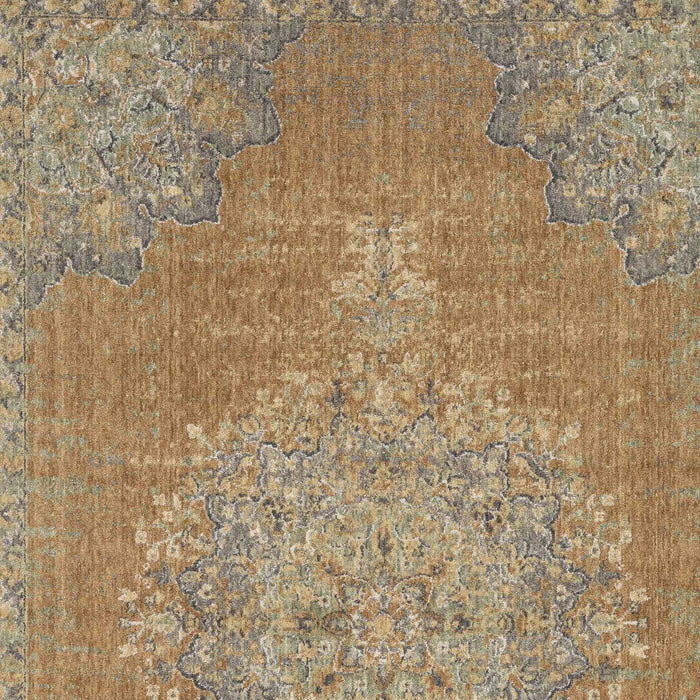 63" x 91" Wool Rug - Coffee