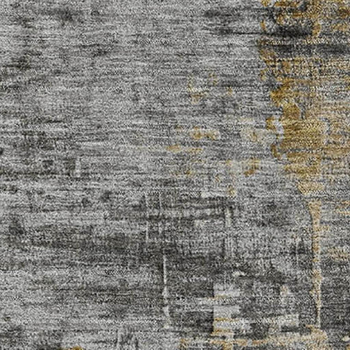10' X 14' Abstract Washable Area Rug With UV Protection (715615) - Chocolate / Beige