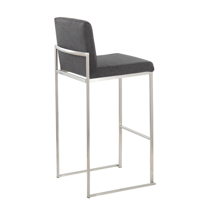Fuji - High Back Upholstered Barstool Set